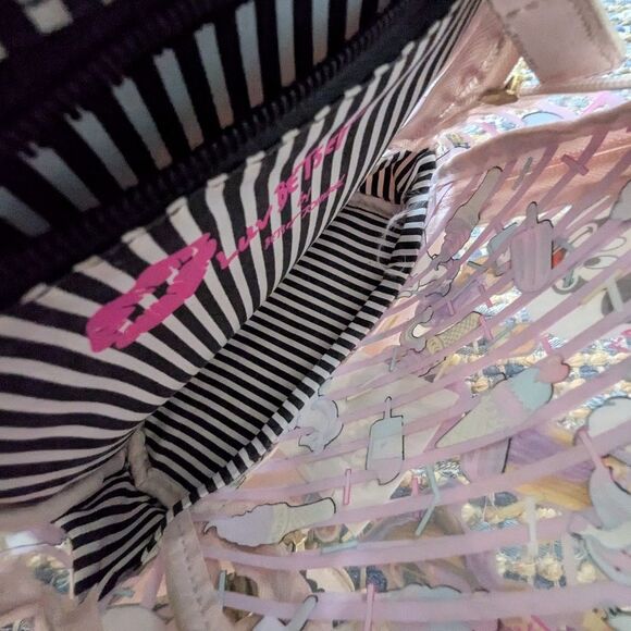 Luv Betsey Johnson Ice Cream Backpack Mini Pink Purple Rainbow Cute Girlhoodcore - Picture 6 of 12